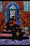 Two Bodhisattvas Jammin' on the Stoop by E.J. Gold