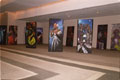 ..Photo of JazzArt installation at the 2003 IAJE Conference