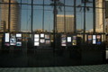 ..View of Long Beach from Terrace Theatre Lobby