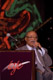 ..Clark Terry speaking about his life in jazz at Gala Dinner, Hilton New York.