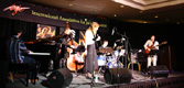 ..Montreux Jazz Festival Competition winners, Kristin Berardi (vocals), Jake Hertzog (guitar), Dan Tepfer (piano), Hilton 2nd Floor, Sutton I (North). JazzArt ® at IAJE 2007 New York City.