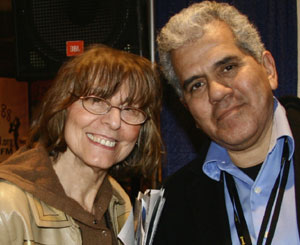 Beverly Korenwaser and David Franco, the captains of Team JazzArt