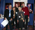 HEI's Dream Team for JazzArt onstage, Beverly Korenwaser, Grant Abrams, Vincent Simard, Lee Perry and David Franco